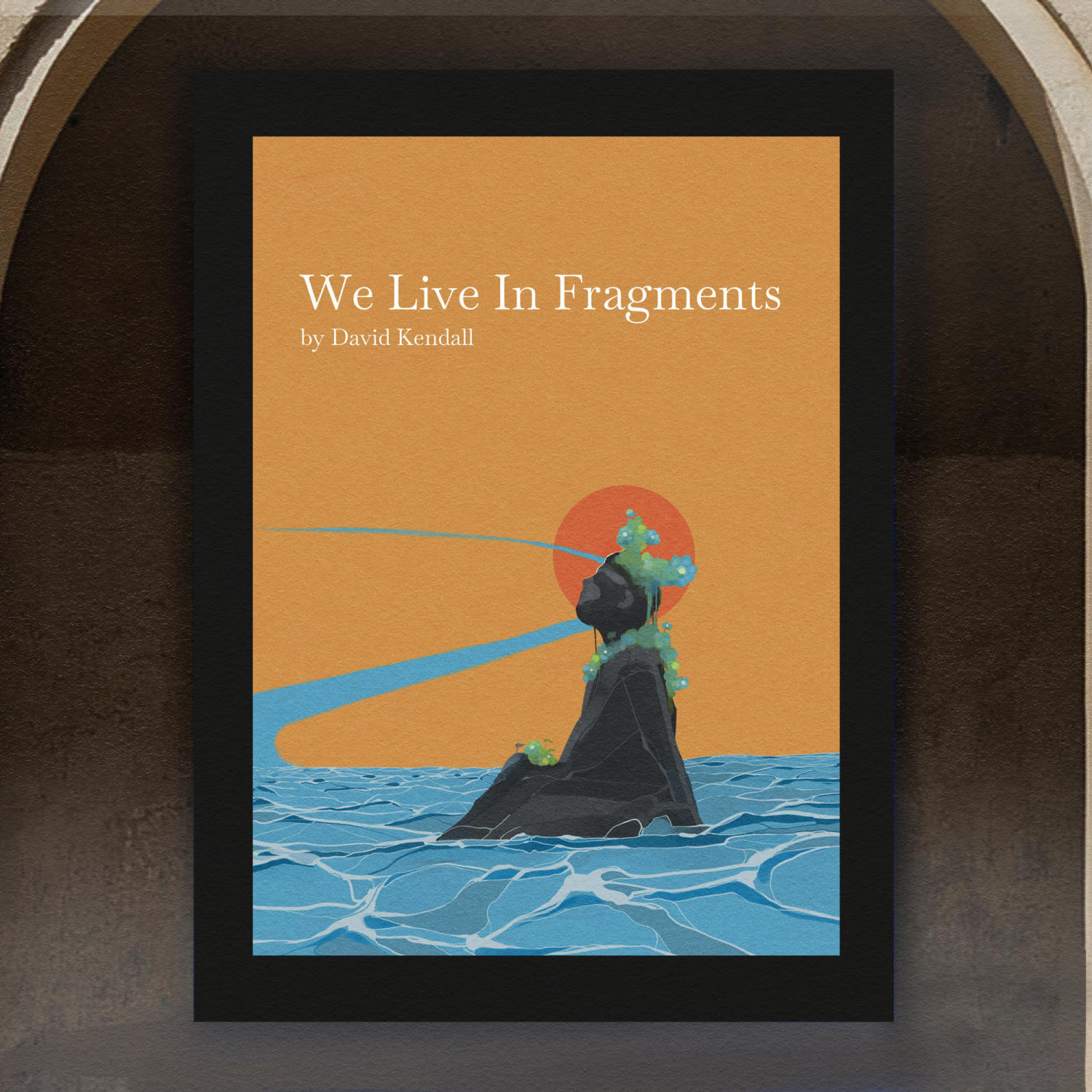 Print artwork for a book.